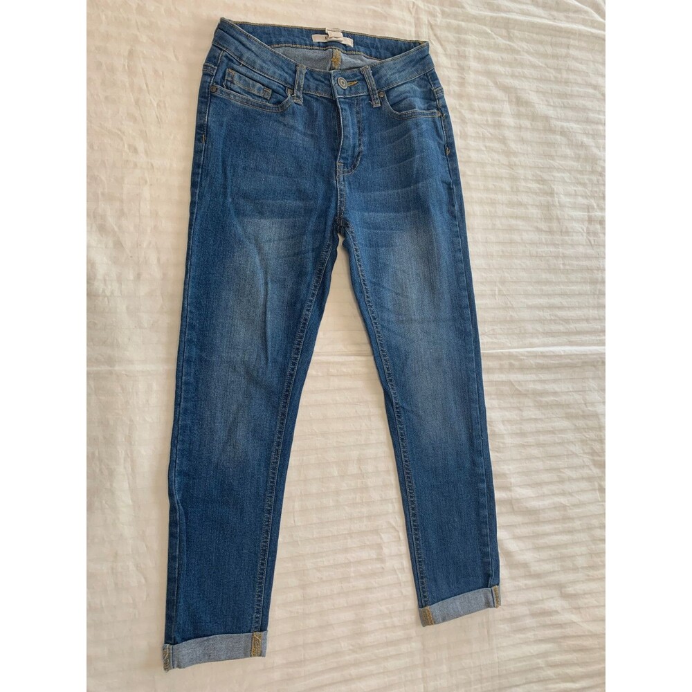 FOREVER 21 WOMENS JEANS CAPRIS PANTS SIZE 25, WAIST 23 IN